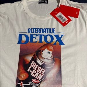 Diesel Printed T-Just-G4 T-Shirt L Size